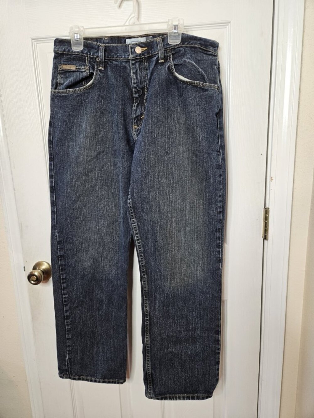 Wrangler Genuine Loose Fit  Original Fit Jeans  Men's Size  34x29 Dark Wash